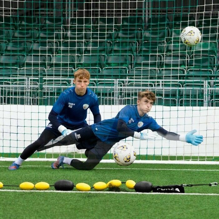 Keeper deflector lijn met bollen