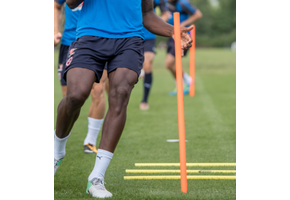 set van 10 stokken van 1 meter met draagtas