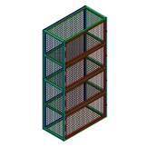 Ballen locker met 4 units