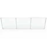 Ballenvanger Aluminium 15 x 4 meter inclusief net en palen