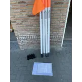 Set de mâts d'angle Stadium 4x 50 mm à ressorts