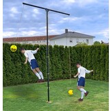 Kopbaltrainer mast  met dubbele pendellijn en bal