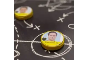 Aimants de joueur avec photo