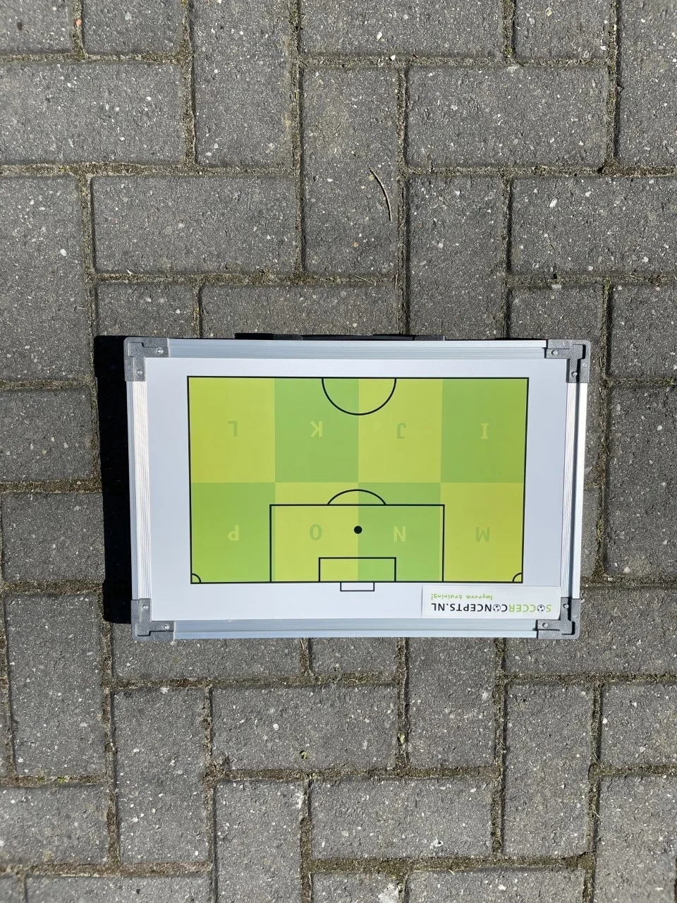 Taktiekbord 45x60cm inklapbaar met draagtas