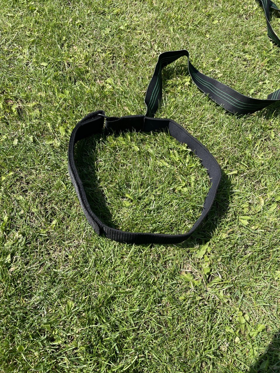 Weerstandsband met 2 buik gordels