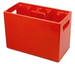 Bidonkrat (extra stevig) Rood voor 10 bidons