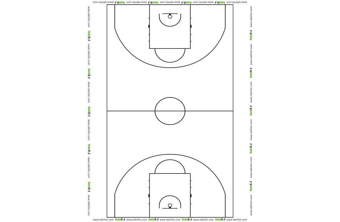 Taktifol Playfield Foil - Basket