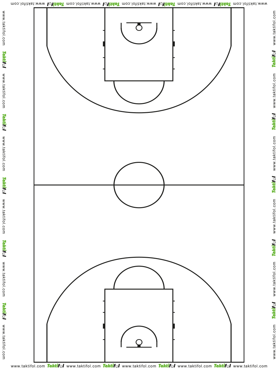 Taktifol Playfield Foil - Basket