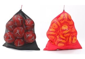 Sac à balles en maille fine pour 10 balles avec fond renforcé