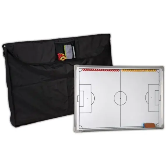 Ciclon Sports Tableau Tactique Football Magnétique 45 X 60 Cm – Avec 27 Aimants, Marqueur, Effaceur Et Sac De Transport