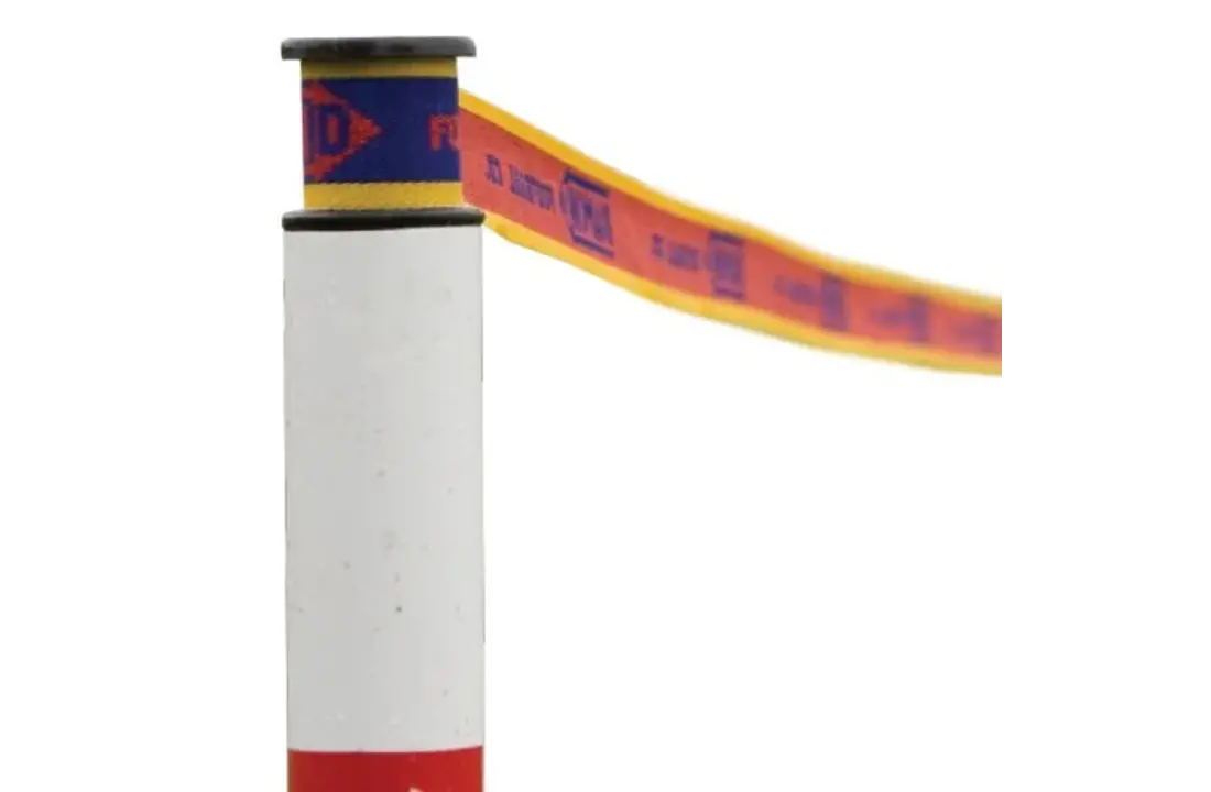 Mobiele afzetting voetbalveld