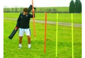 lot de 10 bâtons pliants pour l'entraînement des jeunesP