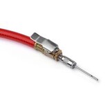 Raccord adaptateur pour pompe à pneu à pression d'air avec 2x embouts de valve