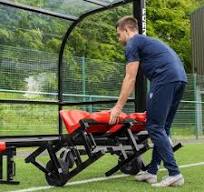 Zitbank  2-zits verrijdbaar met zit kuip