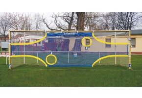 Area Goalshot: Doelwand  5mx2m  met 4 open zones