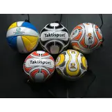 Mini  Voetbal Bal: 100x  Eigen ontwerp kleine voetbal aan een koord