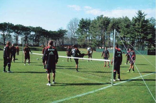 Voetbal tennis Pro set