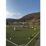 Terrain de football gonflable Panna 15m x 10m pour 2 buts