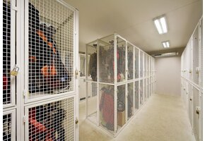 Gaaslocker 60cm x 60cm x 240cm met 2 deuren