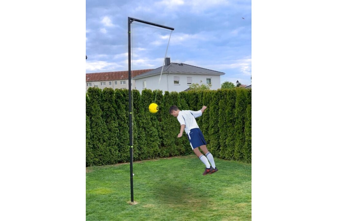 Mât d'entraînement de tête avec ligne pendulaire et boule