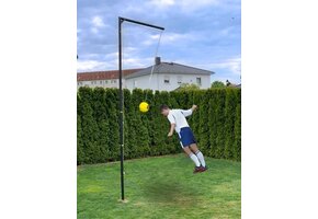 Mât d'entraînement de tête avec ligne pendulaire et boule