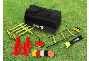Voetbal training en agility set