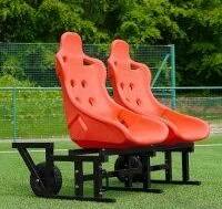 Canapé mobile 2 places avec sièges baquets luxueux