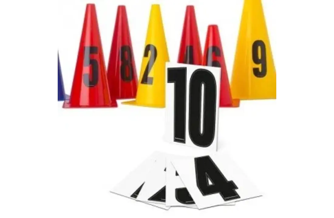 Nummerset 1-10 voor pionnen