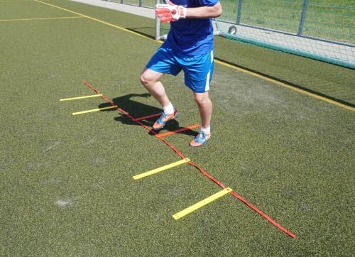 4m Ciseaux Ladder pour les exercices de vitesse et de coordination