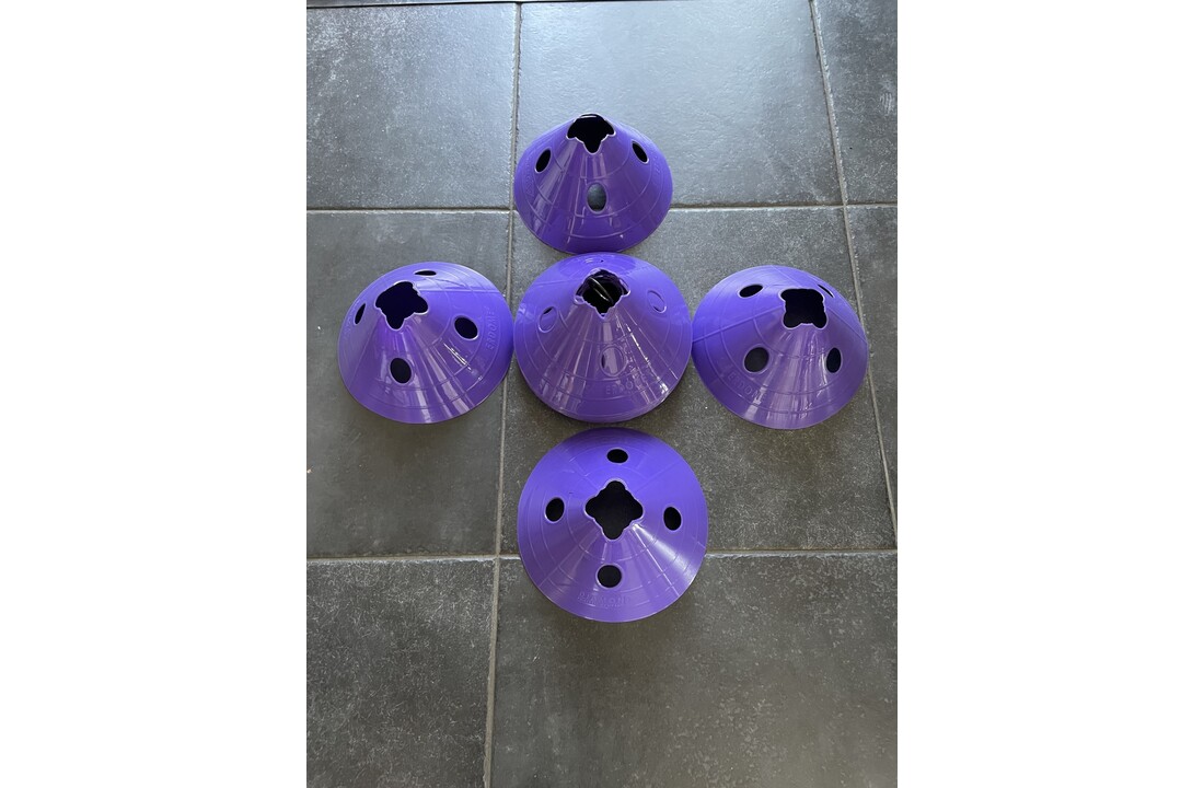 Chapeau surligneur Violet modèle Haut par lot de 10 pièces