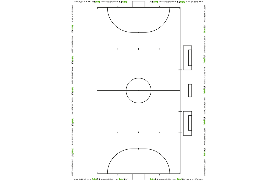 Taktifol Playfield Foil - Futsal -