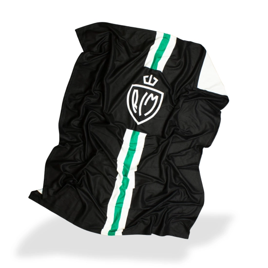 Couverture polaire pour pirogue sublimée avec logos de votre choix