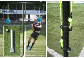 Head shot trellis|Version with iron base for synthetic grass (balls excluded) - Copy