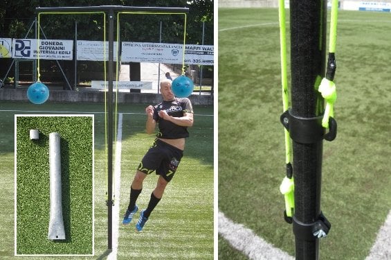 Kopbaltrainer dubbele uitvoering