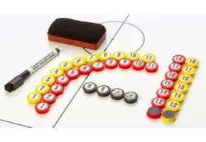 Magneetset 2cm genummerd