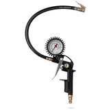Pistolet de remplissage à bille avec manomètre et 2 aiguilles de valve