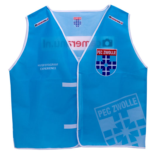 Gilet de stade avec impression en couleur