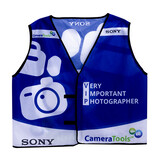 Gilet de stade avec impression en couleur