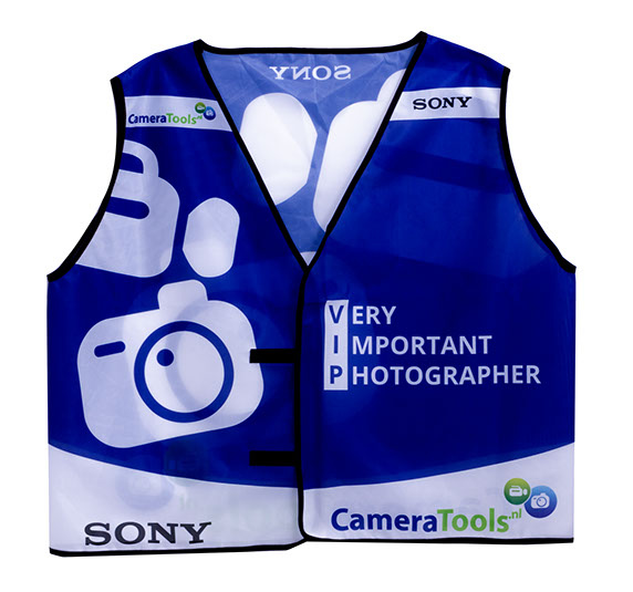 Stadion vest met Full Colour Bedrukking vanaf 5 stuks