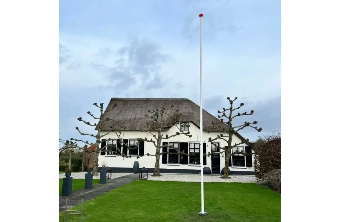 Vlaggenmast 60mm 5 meter hoog