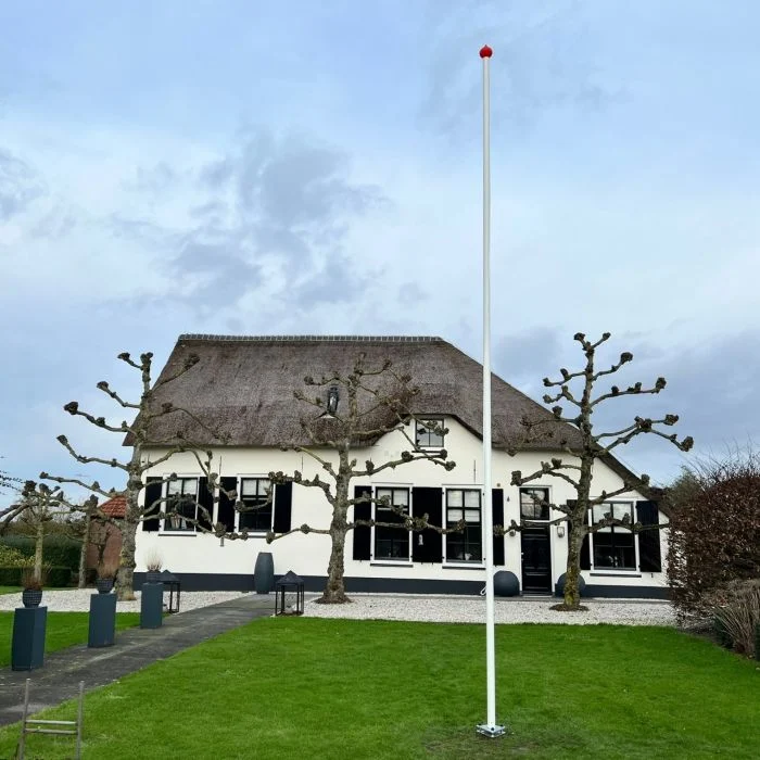 Vlaggenmast 60mm 5 meter hoog