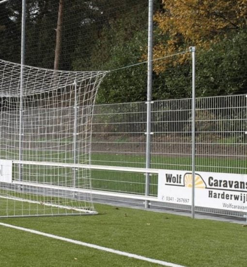Spanpalen set voor kooimodel doelnetten