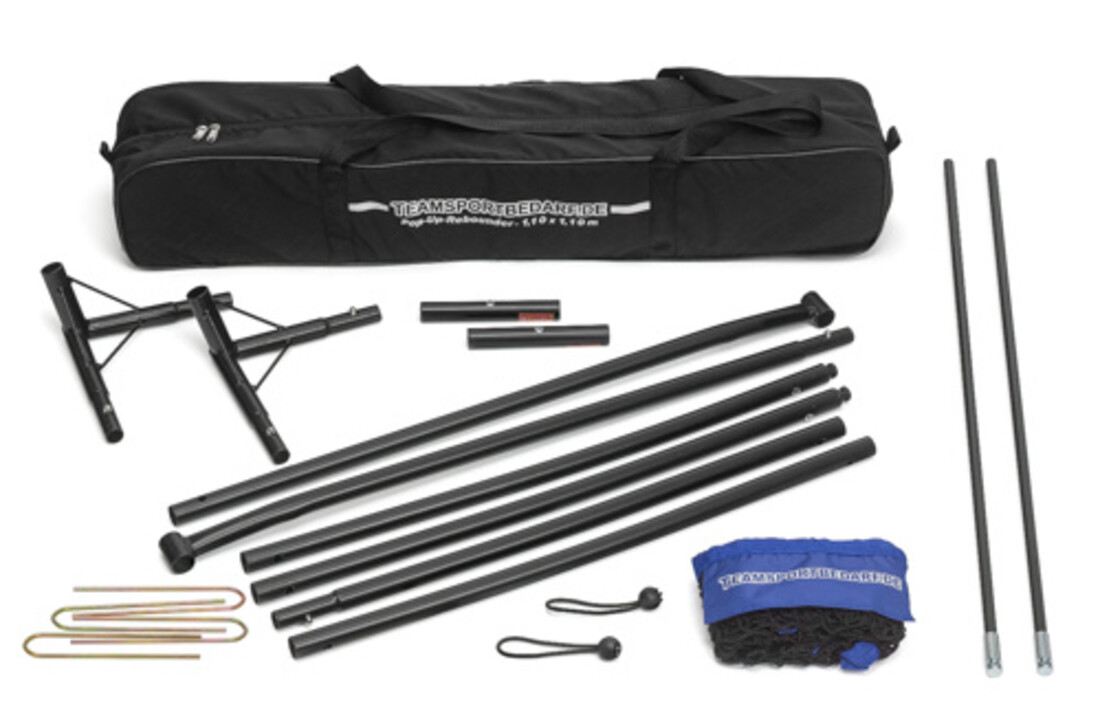 Pop-up voetbal rebounder