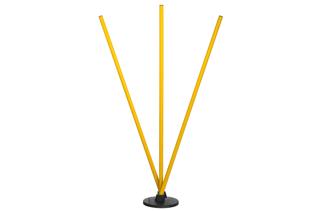 Voet voor 3 stokken