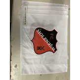 Drapeau de coin ou drapeau de coin imprimé avec logo ou nom du club - Lot de 4 pièces