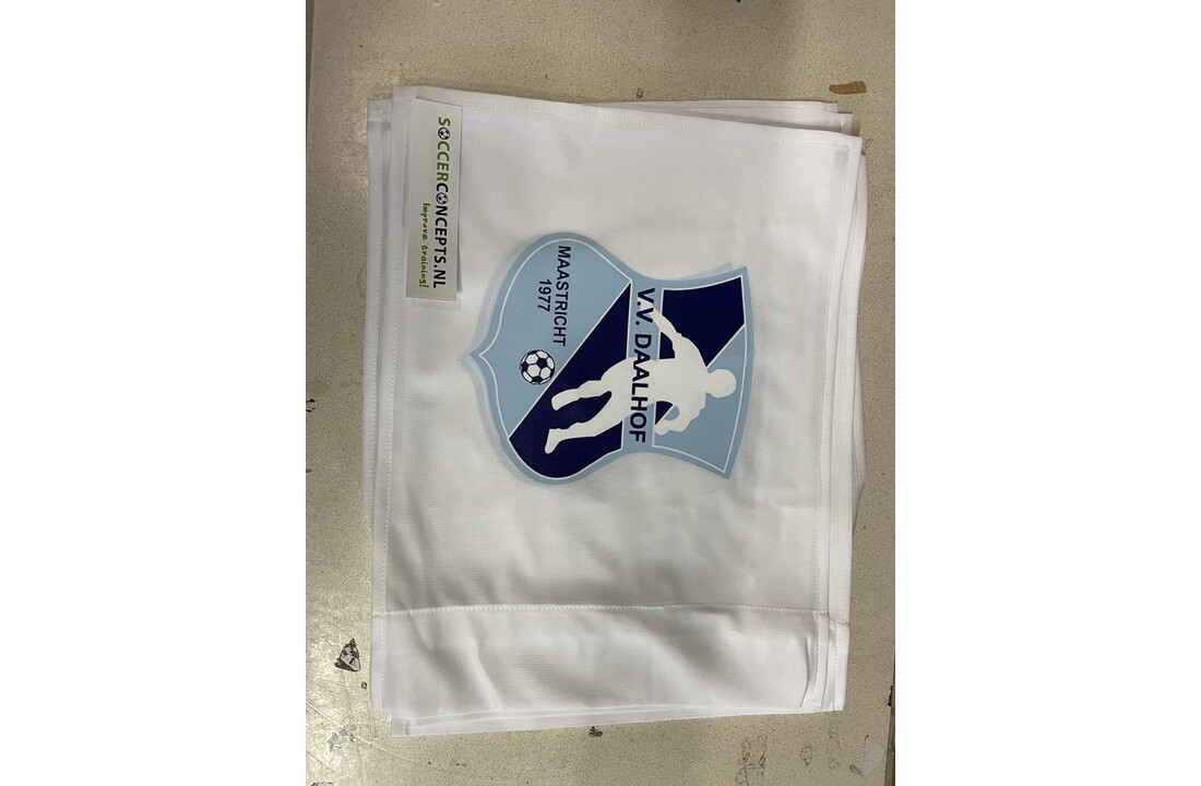 Drapeau d'angle ou un coin drapeau imprimé