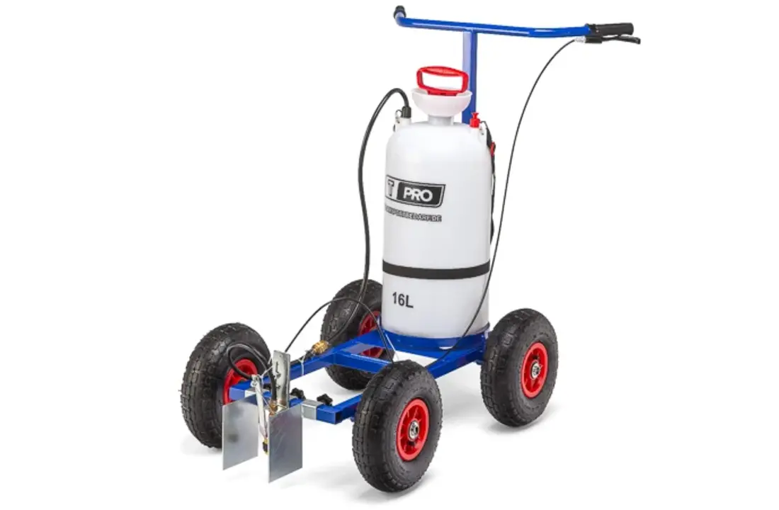 Markeerwagen met handpomp