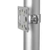 Bevestingingsplaatje voor reclameborden