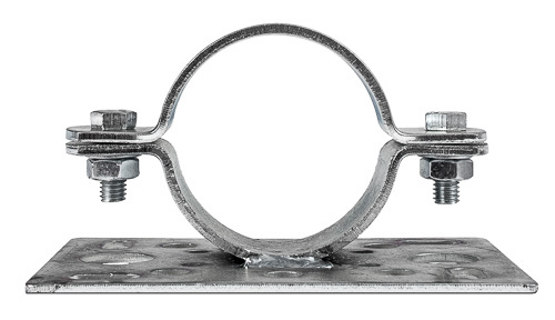 Bevestingingsplaatje voor reclameborden