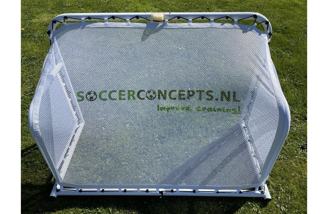 Mini goal 120cm x 80cm met eigen reclame opdruk